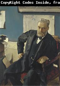 Valentin Serov Portrait d'Emanuel Nobel par Valentin Alexandrovich Serov